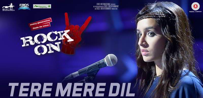 tere mere dil rock on 2