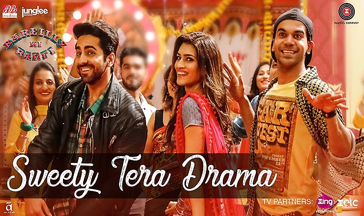 sweety tera drama hindi lyrics