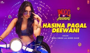 Hasina Pagal Deewani lyrics in Hindi