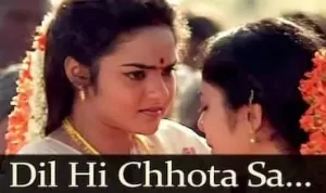 DIl hai chota sa lyrics in hindi
