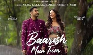 Baarish Mein Tum lyrics in Hindi
